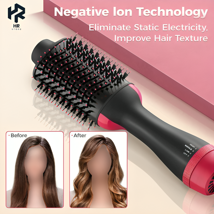 One Step Hot Air Brush (Dryer + Styler)