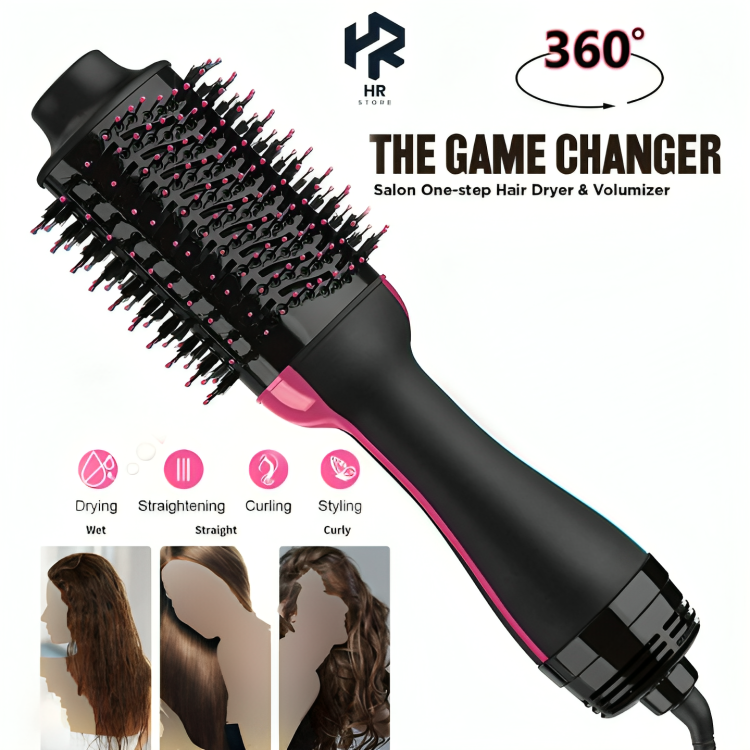One Step Hot Air Brush (Dryer + Styler)
